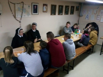 Susret za učenike šestih i sedmih razreda u župi sv. Đurđa kod Ludbrega
