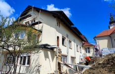 Radovi na obnovi samostana u Petrinji