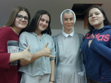s. Marta Čović, misionarka u Ugandi posjetila “Internat KŠC-a Sv. Josip” u Sarajevu