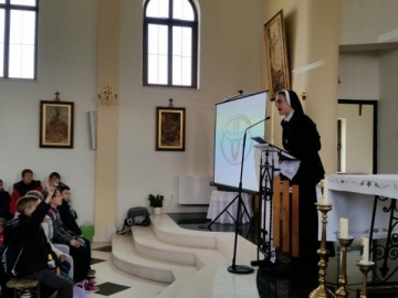 Naše sestre Pia, Cecilija i Mirjana predvodile susret ministranata Bjelovarsko-križevačke biskupije
