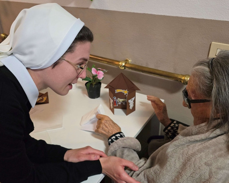 Priprema za Božić u domu za starije i nemoćne „Villa Fidelis“