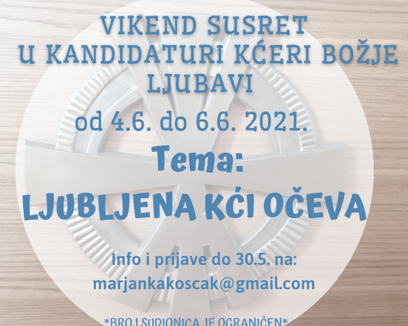 Vikend susret u kandidaturi Vikend susret u kandidaturi