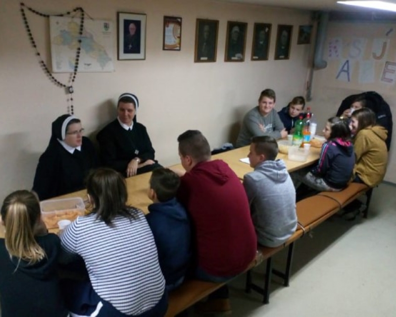 Susret za učenike šestih i sedmih razreda u župi sv. Đurđa kod Ludbrega