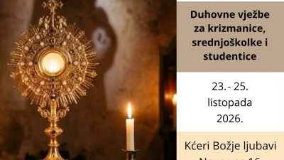 Duhovne vjeYbe najava