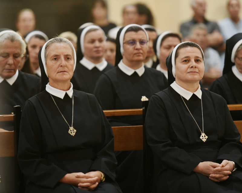 Proslava redovničkih jubileja s. Valdete Daka i s. Teute Pashuku