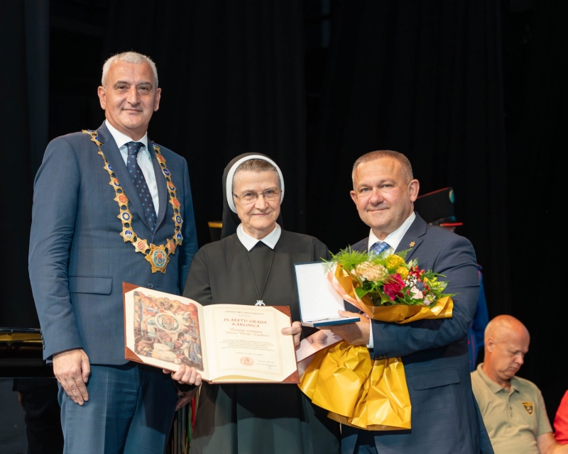 Plaketa Grada Karlovca za 65 godina djelovanja