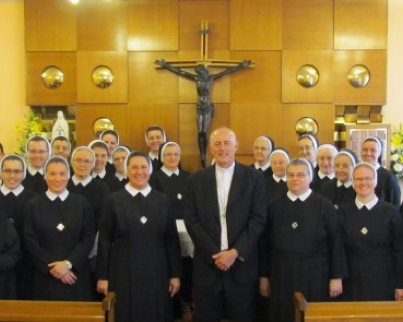 Apostolski nuncij mons. Giorgio Lingua posjetio sestre Kćeri Božje ljubavi