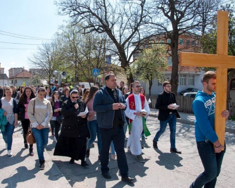 Križni put mladih Sarajevskog dekanata