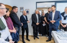 Sudionici skupa Caritas Europe u posjetili Samostan Sv. Križa u Petrinji