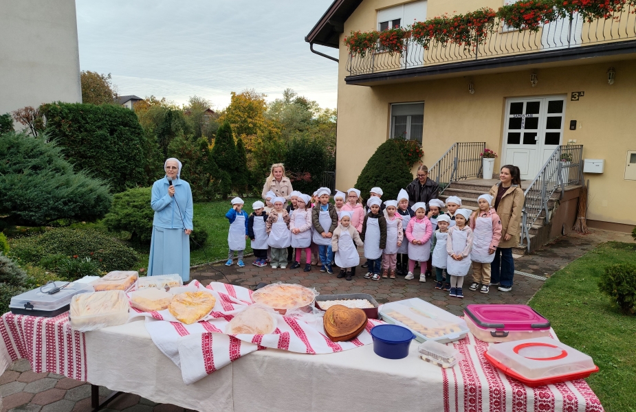 Radosna proslava Dana kruha u dječjem vrtiću „Anđeo“ u Svetom Iliji