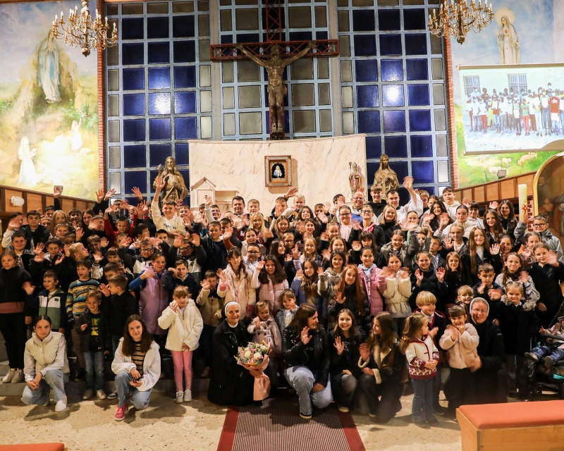 Zajednica u Pleternici ugostila s. Mirjam Filipović, misionarku na Haitiju