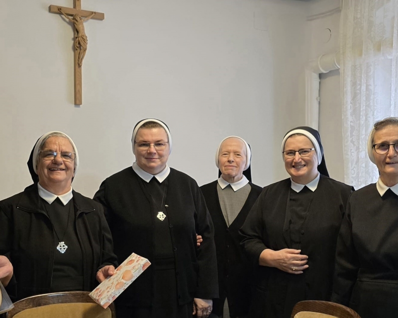 Provincijalna glavarica posjetila sestre u Samostanu Egipat Provincijalna glavarica posjetila sestre u Samostanu Egipat
