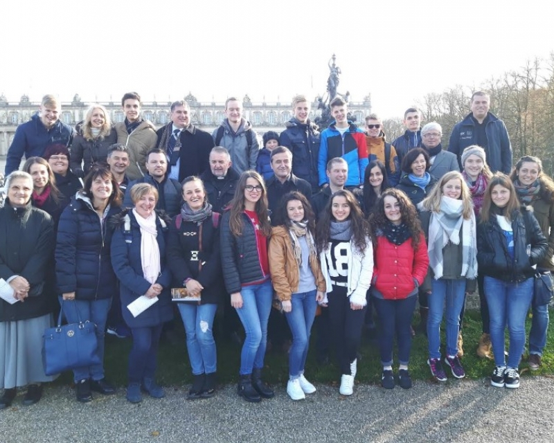 Putovanje s. Jeronime Juroš i grupe studenata iz Albanije u Njemačku