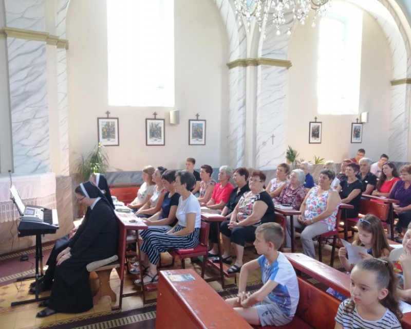 Posjet sestara župama u Slavoniji