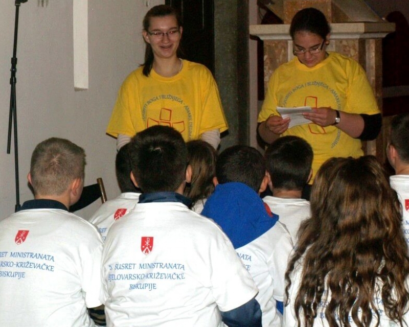 Kandidatice i sestre na susretu ministranata Bjelovarsko-križevačke biskupije Kandidatice i sestre na susretu ministranata Bjelovarsko-križevačke biskupije